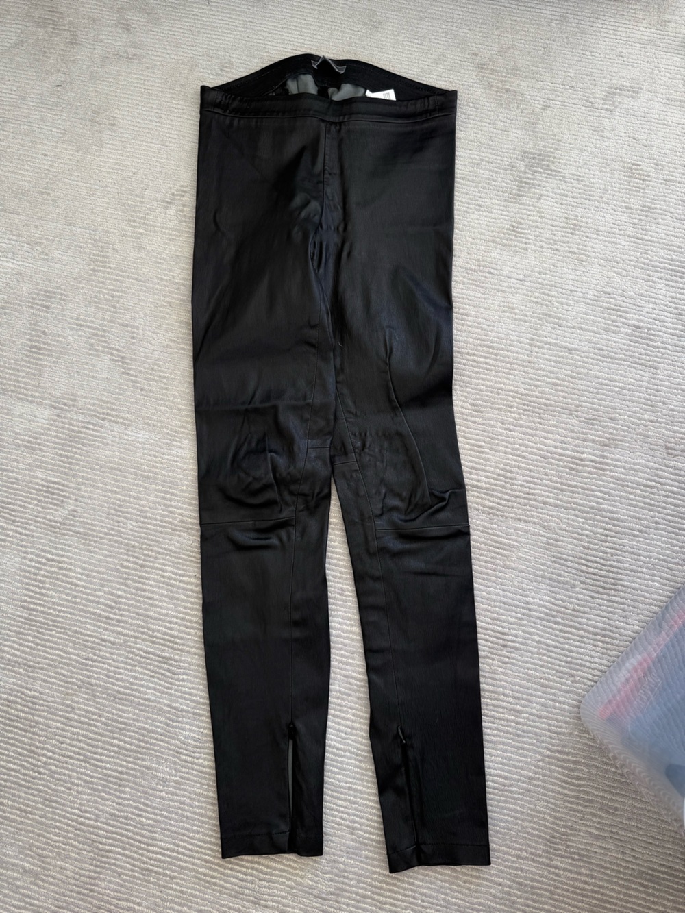 Black Leather Pants